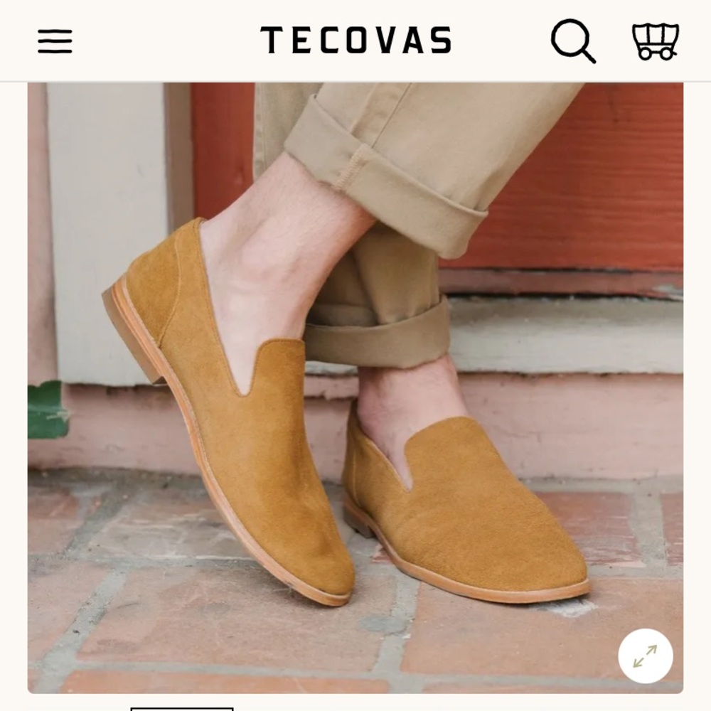 Men’s Tecovas The Monterrey Slip On Shoes Sz 13